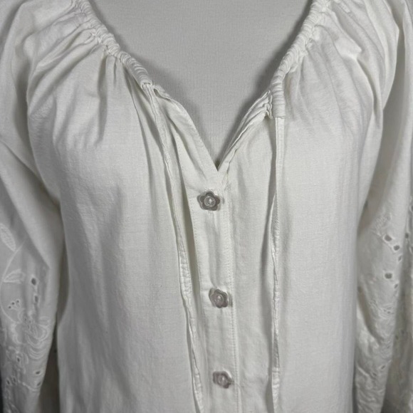 100% Cotton Italian Ayfëe Lace Cover Up Dress - Picture 2 of 8